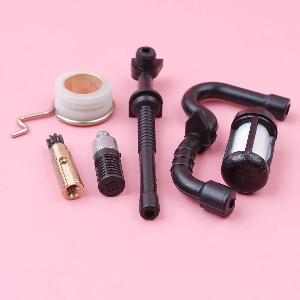 Oil Pump Worm Gear Fuel Oil Filter Line Hose Kit For Stihl MS 180 170 MS180 MS170 018 017 Chainsaw Parts 11236407102 Oil Pump Worm Gear Fuel Oil Filter Line Hose Kit For Stihl MS 180 170 MS180 MS170 018 017 Chainsaw Parts 11236407102