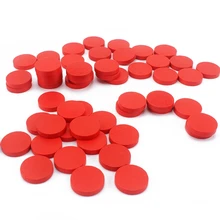Montessori Materials Kids Wood Toys 55Pcs Red Counters Learning Mathematics Wooden Chips Baby Toy Preschool Brinquedos Juguets