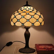 Свадебный подарок Европейский стиль прикроватная лампа для спальни кабинет теплый белый стол современная простая настольная лампа с синими декоративные камни