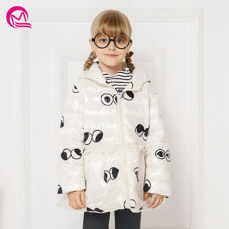 

MQ Children Coat Baby Girls winter Coats long sleeve coat girl warm Baby jacket Winter Hooded girl jackets girls outerwear coats