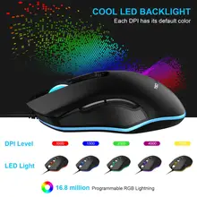TeckNet Gaming Mouse 7200DPI Programmable 6 Buttons RGB Backlit USB Wired Optical Mouse Gamer for PC Computer Laptop 5DPI Adjust TeckNet Gaming Mouse 7200DPI Programmable 6 Buttons RGB Backlit USB Wired Optical Mouse Gamer for PC Computer Laptop 5DPI Adjust