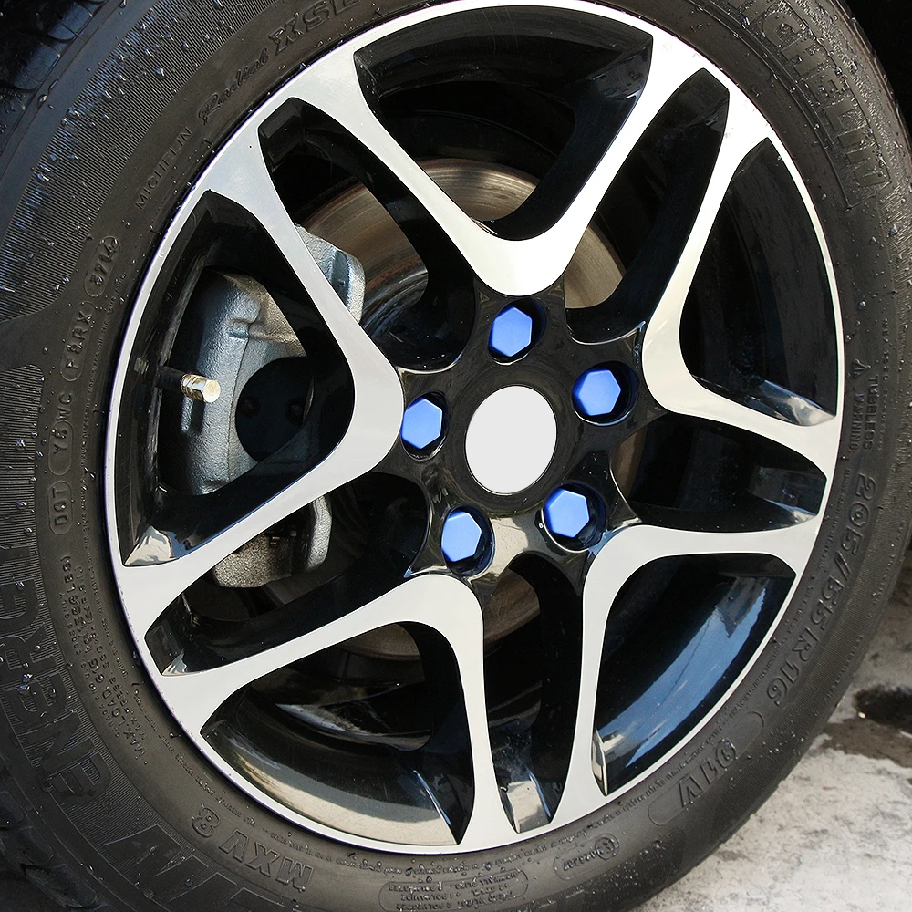 

Automotive silicone wheel screw protective cap For Hyundai I30 IX35 IX45 Elantra Accent Solaris Verna Sonata 8