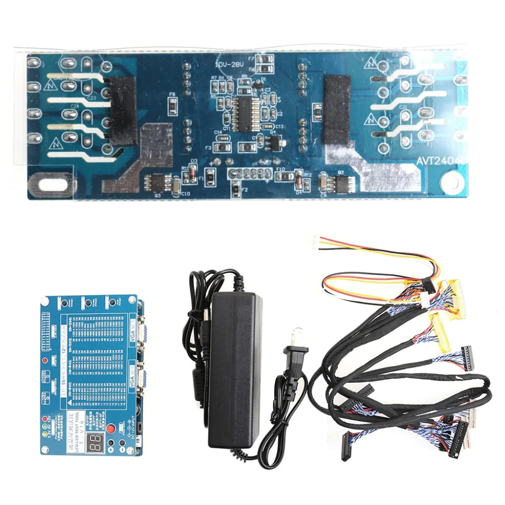 

Laptop TV/LCD/LED Test Tool Panel Tester Support 7 -84 Inch LVDS 6 Screen Line Measuring instruments