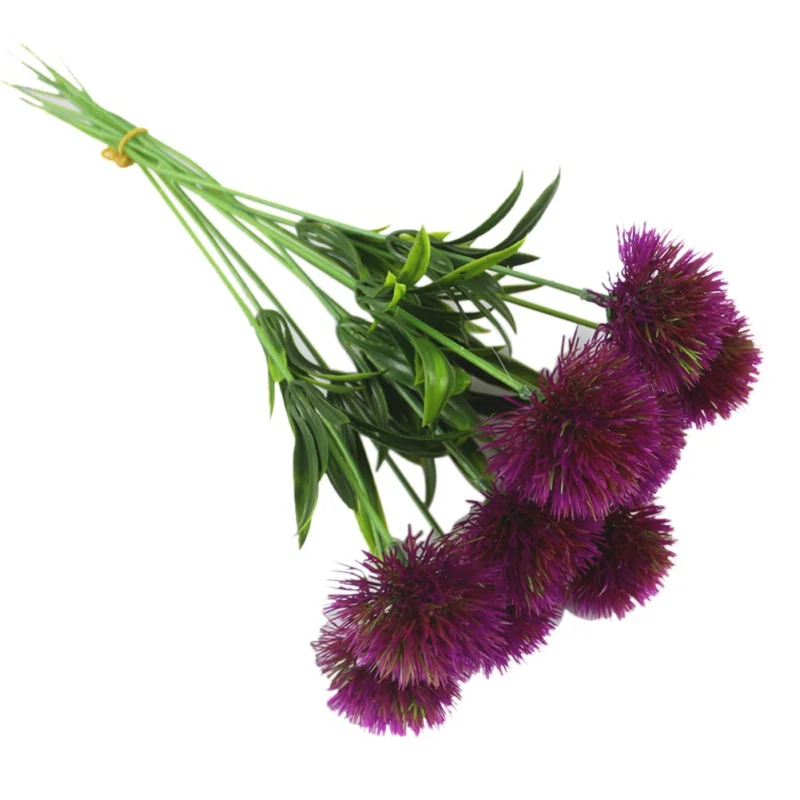 10pc Plastic Flower Arrangement Accessories Artificial Dandelion with Leaves Silk Flower for Home Garden Wedding Decoration 10pc Plastic Flower Arrangement Accessories Artificial Dandelion with Leaves Silk Flower for Home Garden Wedding Decoration