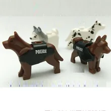 4pcs/set police dog weapons original toy swat police military weapons accessories Compatible lepin Minifigures