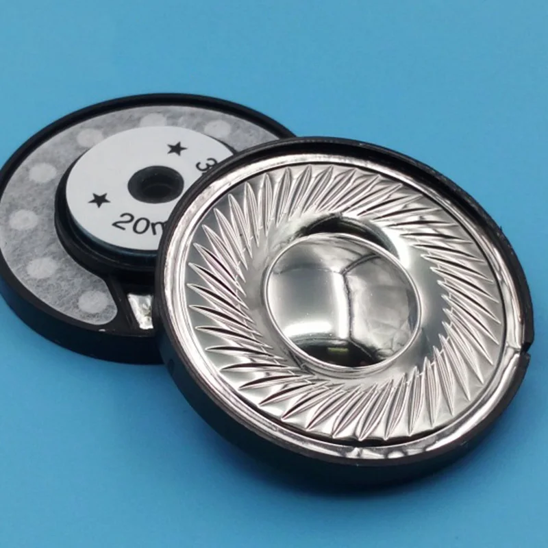 

1Pair Speaker Unit Driver Titanium Film Diameter 40mm 32ohm Replacement DIY Repair Parts for Headset