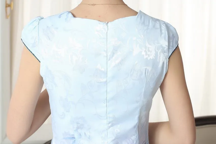 Шанхай история Новая Мода Qipao китайская женская одежда Cheong-sam платье Цветы смесь Хлопок Qipao 10 стиль