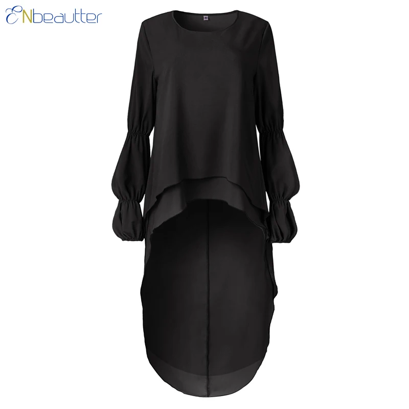 ENbeautter Shirts Women 2018 Autumn New Ruffles Ir...