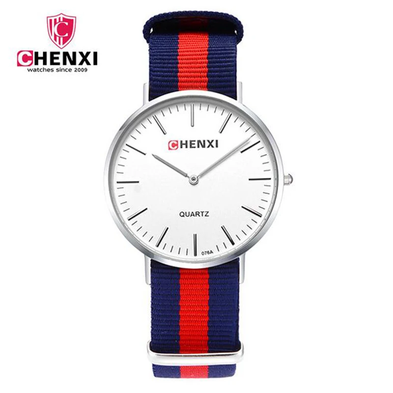Hot Sale CHENXI New Men Quartz Watch Nylon Strap Fashion Simple Watches Male 30M Waterproof Clock Wristwatches Masculino Relojes Hot Sale CHENXI New Men Quartz Watch Nylon Strap Fashion Simple Watches Male 30M Waterproof Clock Wristwatches Masculino Relojes