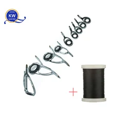 Cheap 10pcs/combo SiC stainless steel guide ring DIY rod winding guide rod eye accessories line ring rod building component accessory Cheap 10pcs/combo SiC stainless steel guide ring DIY rod winding guide rod eye accessories line ring rod building component accessory