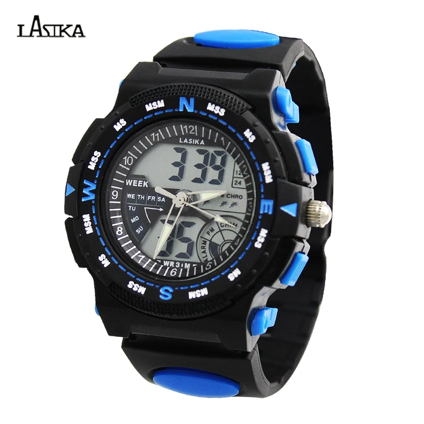 LasikaWT83LuxuryAnalogandDigitalWatchesFashionDualDiaplay