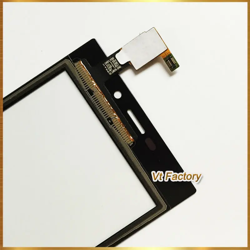 4.0 inch Original New Black Sensor Touchscreen for Highscreen Zera F rev.S Touch Screen Digitizer Panel Replacement + Free Tools