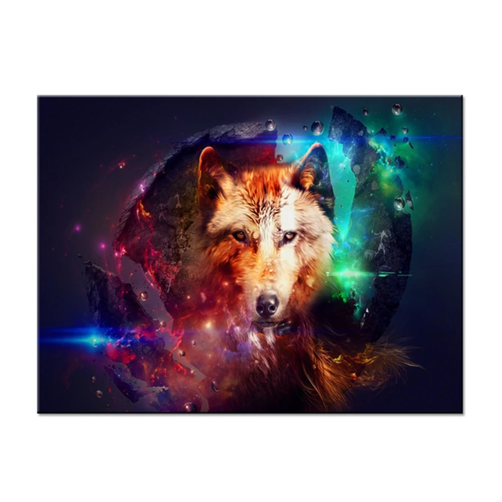 Leinwand-Gem-lde-Wandbilder-f-r-Wohnzimmer-Bunte-Wolf-Wohnkultur-Leinwand-Kunst-Malerei-Drucke-Modulare-Malerei.jpg_640x640