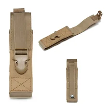 Тактический 1000D нейлон Молл свет кобура фонарик держатель Чехол армейская сумка для фонарика для кемпинга туризма охоты