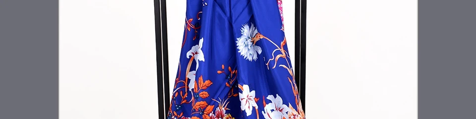 [BYSIF] сине-белый шелковый шарф, шаль, китайский стиль, цветочный дизайн, чистый шелк, женские шарфы, шарфы для весны и осени, платок