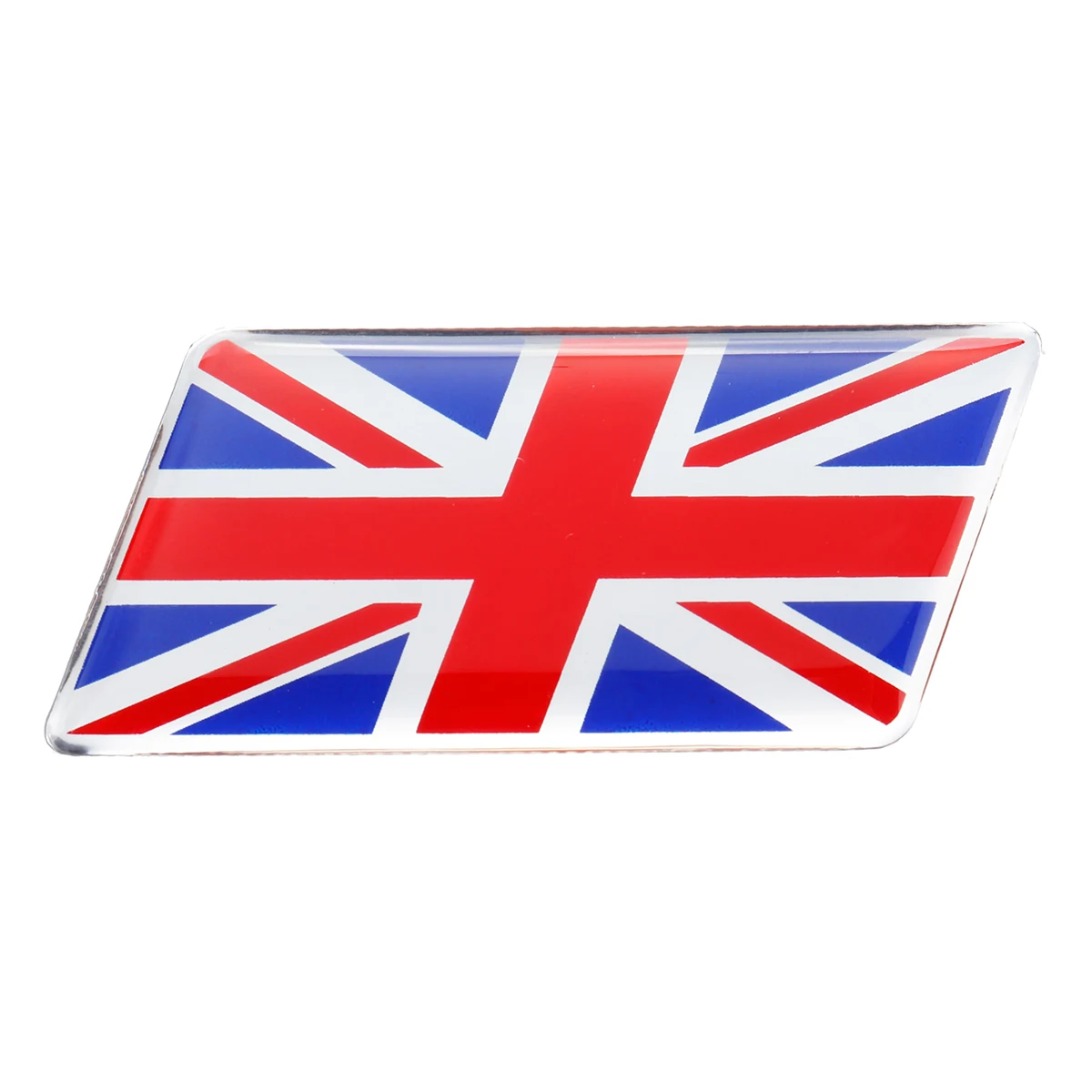 UK Автомобильный флаг Великобритании, Германии, Франции, Австралии, Америки, России, алюминиевый флаг, решетка, эмблема, значок для VW для Jetta Golf для Audi - Название цвета: UK