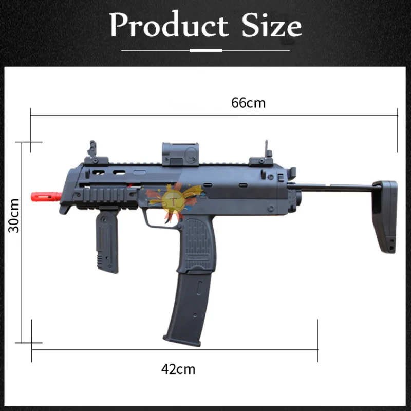 MP7 воды гель пистолет Электронный материал нейлон guns игрушки для детей Открытый