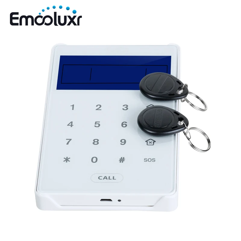 Two-Way Code Keypad PB-503R Temper Glass Touchscreen Door Keyboard for 868MHz TCP IP WIFI Alarm System Wireless ST-VGT, ST-IIIGW