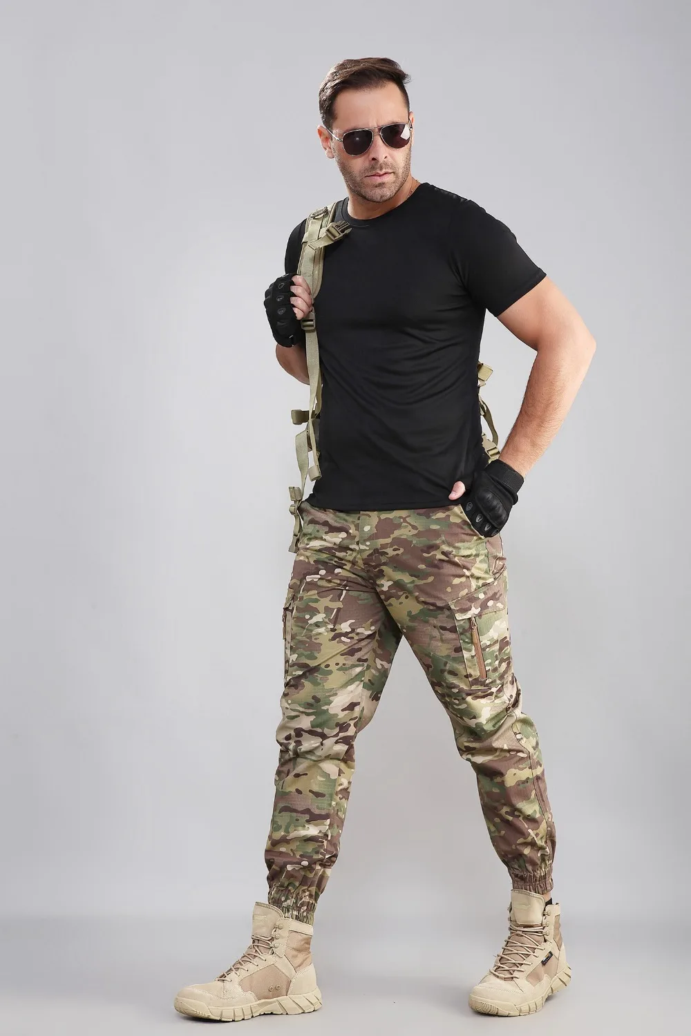 2019 камуфляжный рюкзак карандаш брюки MC jogge брюки Тактический 65/35 P/C Ripstop карандаш брюки