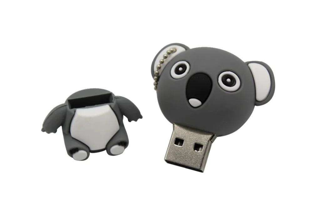 Король сарас мультфильм животное коала Гари коричневый модель usb флэш-накопитель usb 2,0 4 ГБ 8 ГБ 16 ГБ 32 ГБ 64 ГБ креативный флешка