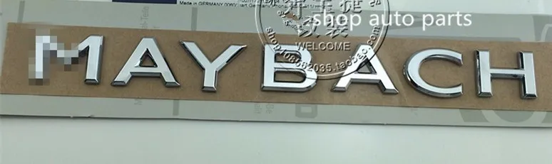 Бесплатная доставка для BENZ MAYBACH Задняя эмблема|Наклейки на автомобиль| |