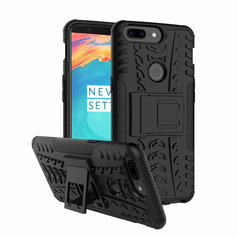 Чехол HEMASOLY для OnePlus 5 T чехол из поликарбоната + ТПУ противоударный Armor