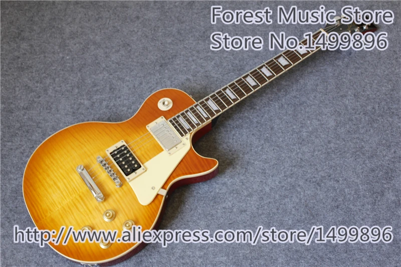 

New Arrival Sunburst Jimmy Page Suneye LP Standard Electric Guitars China OEM Left Handed Custom Available