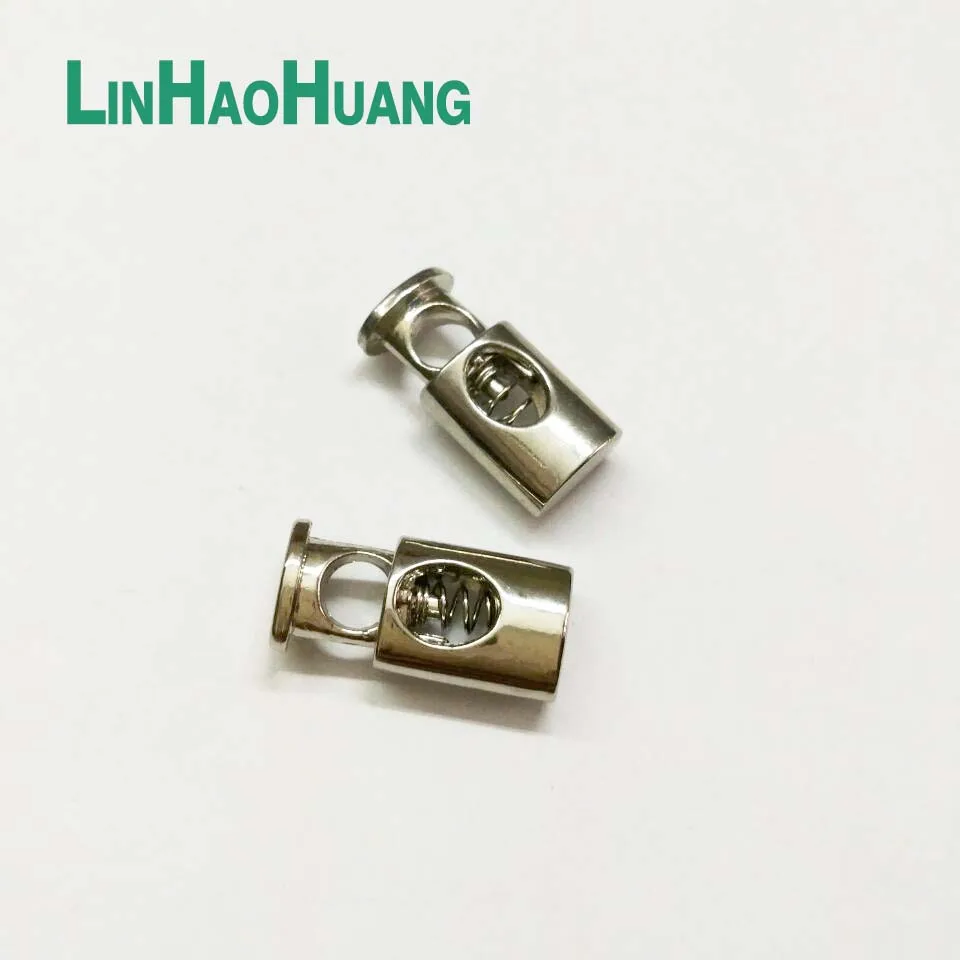 Wholesale 35pcs/lot oval metal alloy stoppers toggle cord locks