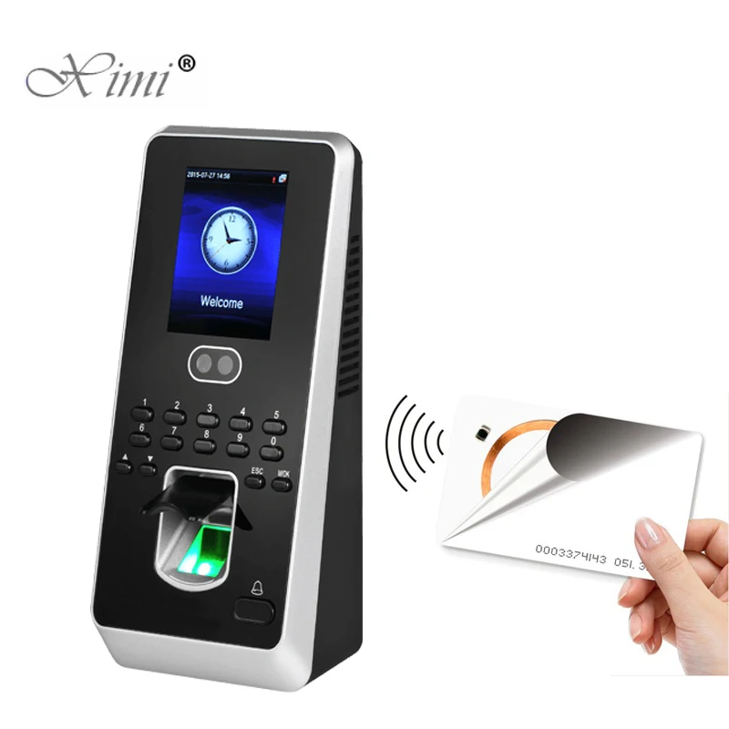 

ZK Multibio800/iface3 Facial Access Control And Time Attendance Fingerprint Door Access Control System With RFID Card Reader