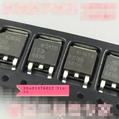 10PCS FDD8896 TO-252 30V 94A FDD 8896 | Электронные компоненты и принадлежности