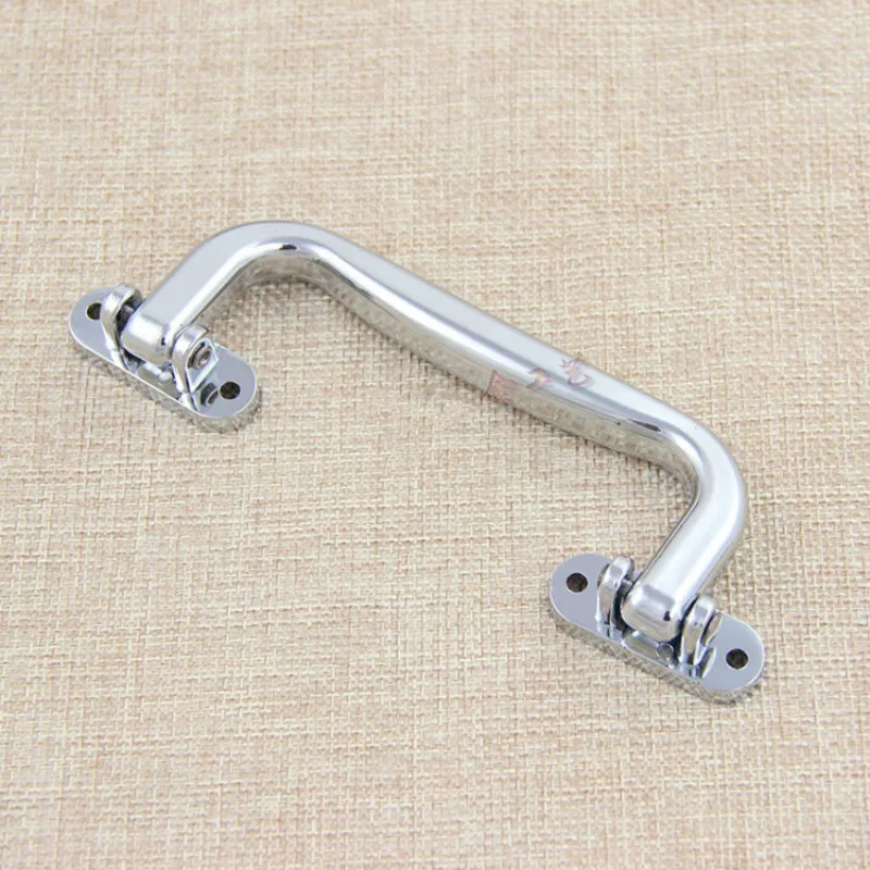 Xipeiyi Antique Leather Luggage Bag Sliver Handles Plastic Suitcase