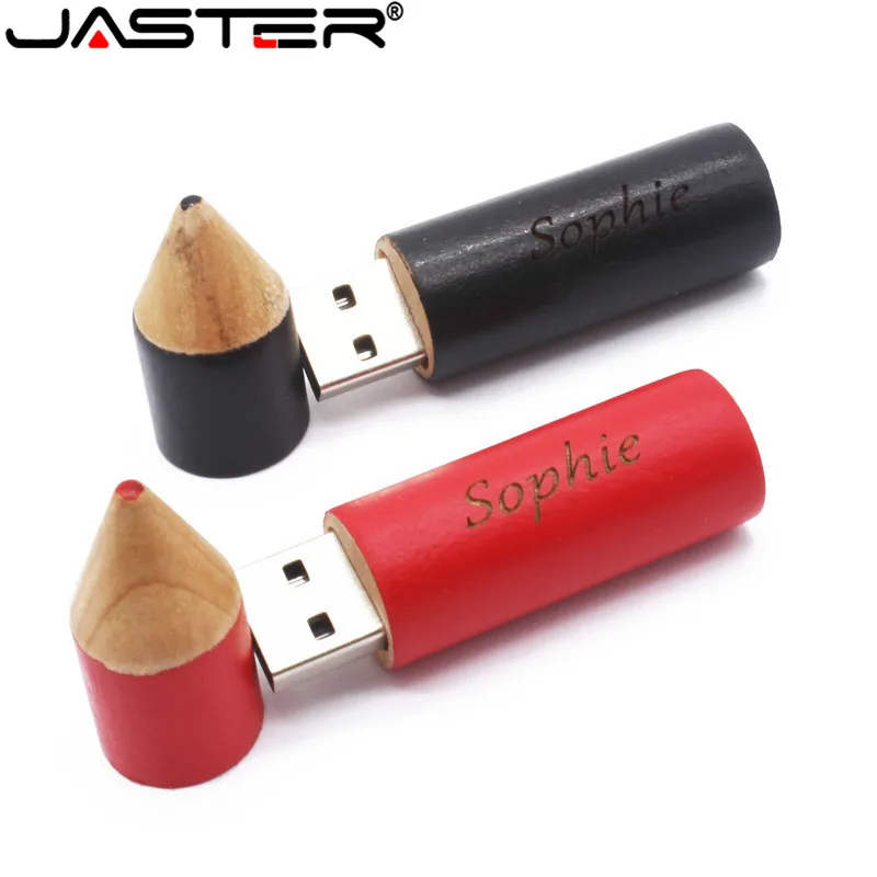 USB-накопитель JASTER деревянный 4/8/16/32/64 ГБ с логотипом на заказ | Компьютеры и офис