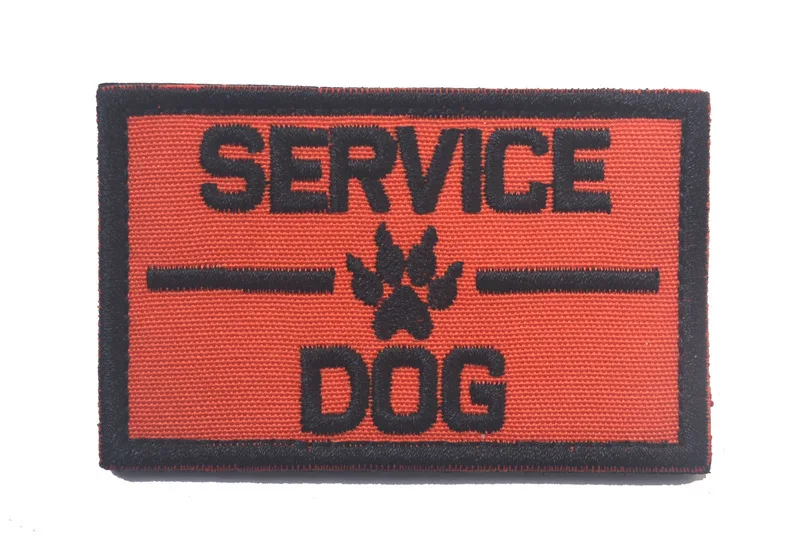 Do Not Pet Embroidery Patch Armband Badge Military Service Dog Tactical Morale Decorative Patches Sewing Applique Embellishment