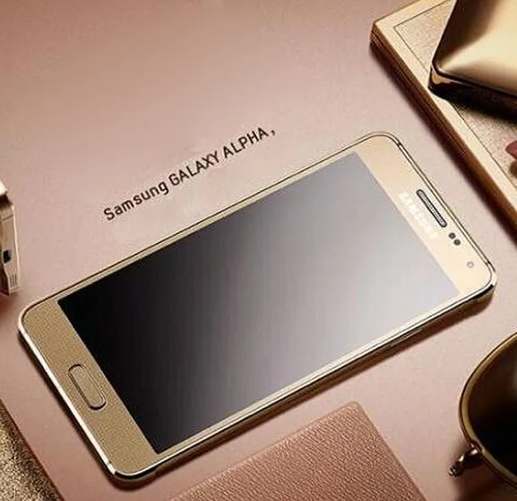 Разблокированный оригинальный мобильный телефон samsung Galaxy Alpha G850F 4G четыре ядра 2
