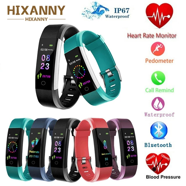 

Original ID115 Plus Sports Wristband With Heart Rate Smart Band Watch Bluetooth Wristband Fitness Tracker Bracelet PK M2 M3Plus