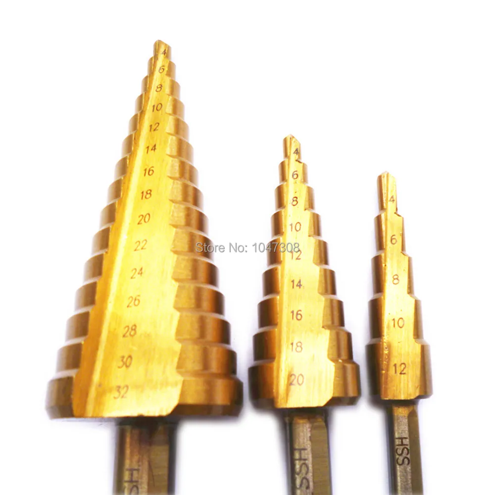Titanium Coated Step Drill Bit New.jpg