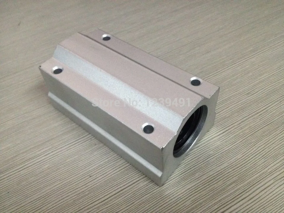 

New 4pcs SC8LUU SCS8LUU 8mm Linear axis Ball Bearing block, Lengthen Bearing pillow Bolck Linear unit for CNC