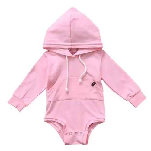 

Baby Boys Girls Clothes Outfit Hooded Top Romper Jumpsuit Long Sleeve Cotton Warm Cute Hooded Xmas Clothing Gifts Baby Girl
