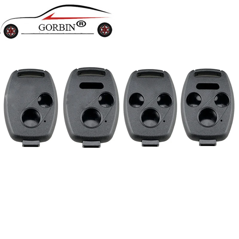 

GORBIN 2/3/4 Buttons Remote Key Case Shell Fob For HONDA Accord Civic CRV Pilot 2007 2008 2009 2010 2011 2012 2013 key shell