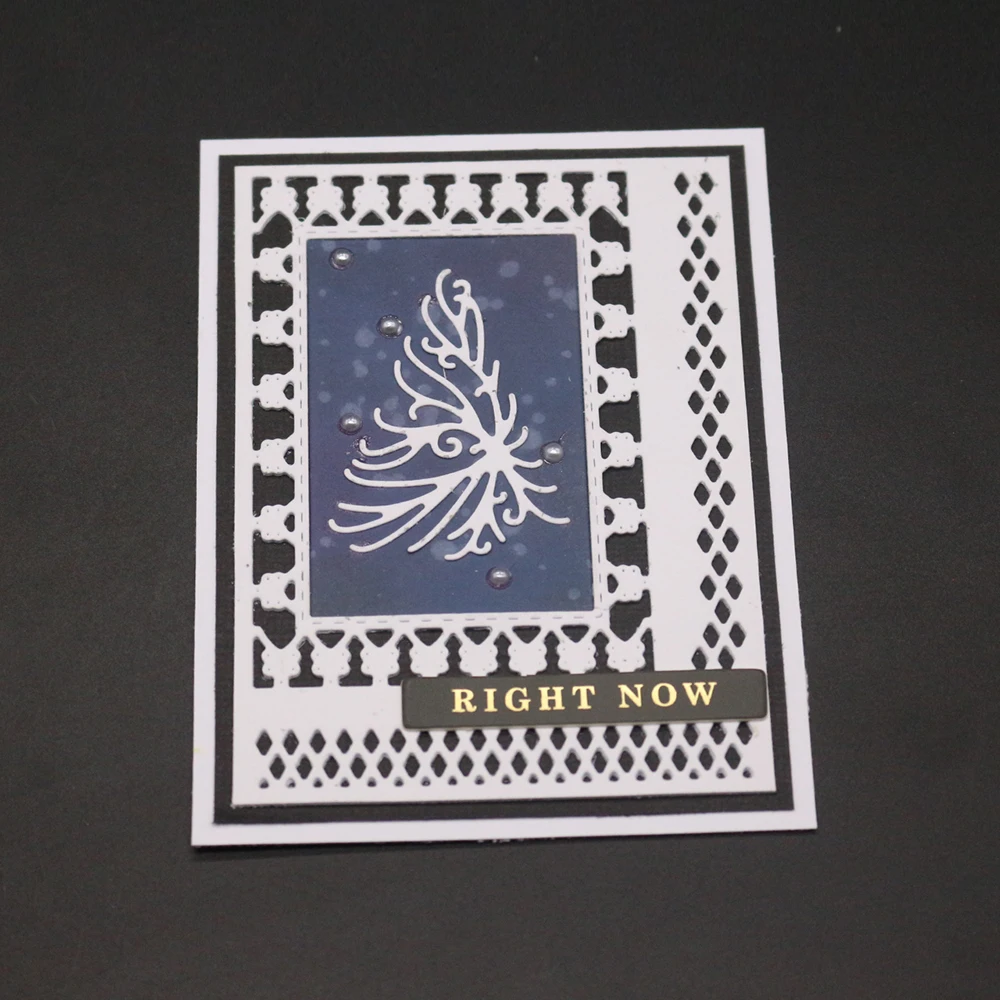  10x7.1CM Tree frame Cover DIY Scrapbooking Carbon Sharp Craft Die Photo Invitation Cards Decoration - 33063103759