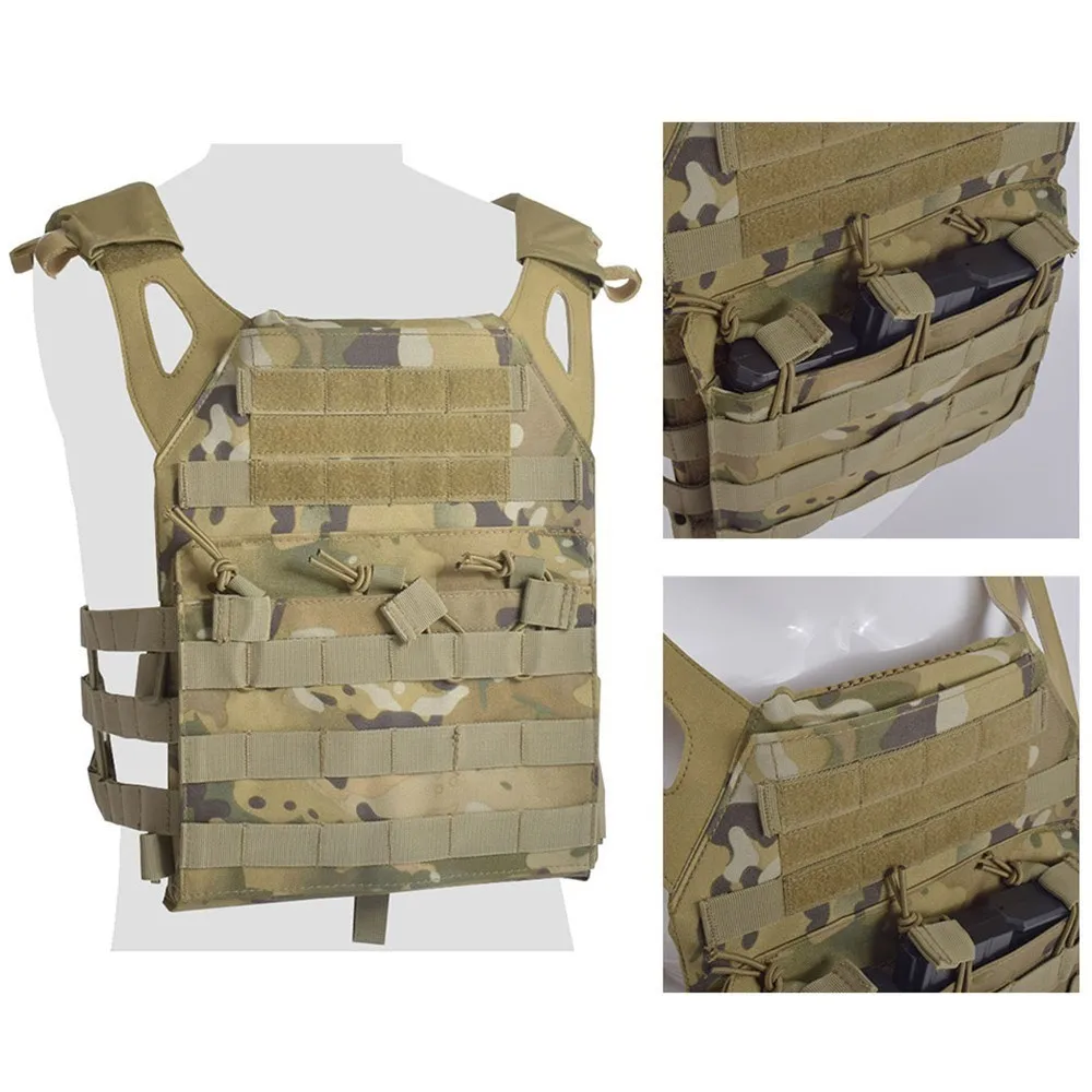 Body Armor JPC Plate Carrier Vest Ammo Magazine Chest Rig Airsoft Paintball Gear
