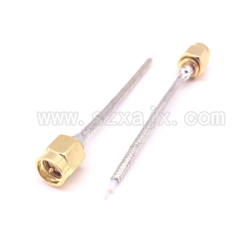 1 шт. Полужесткий припой SMA типа папа RG405 0 086 дюйма|plug connector|sm plugl connector |