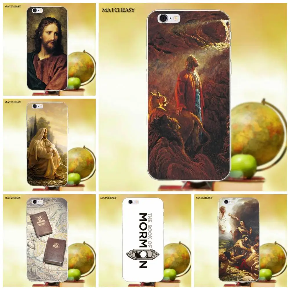 Защитный чехол из ТПУ для Apple iPhone X XS Max XR 4 4S 5 5C SE 6 6S 7 8 Plus Book Of Mormon | Мобильные