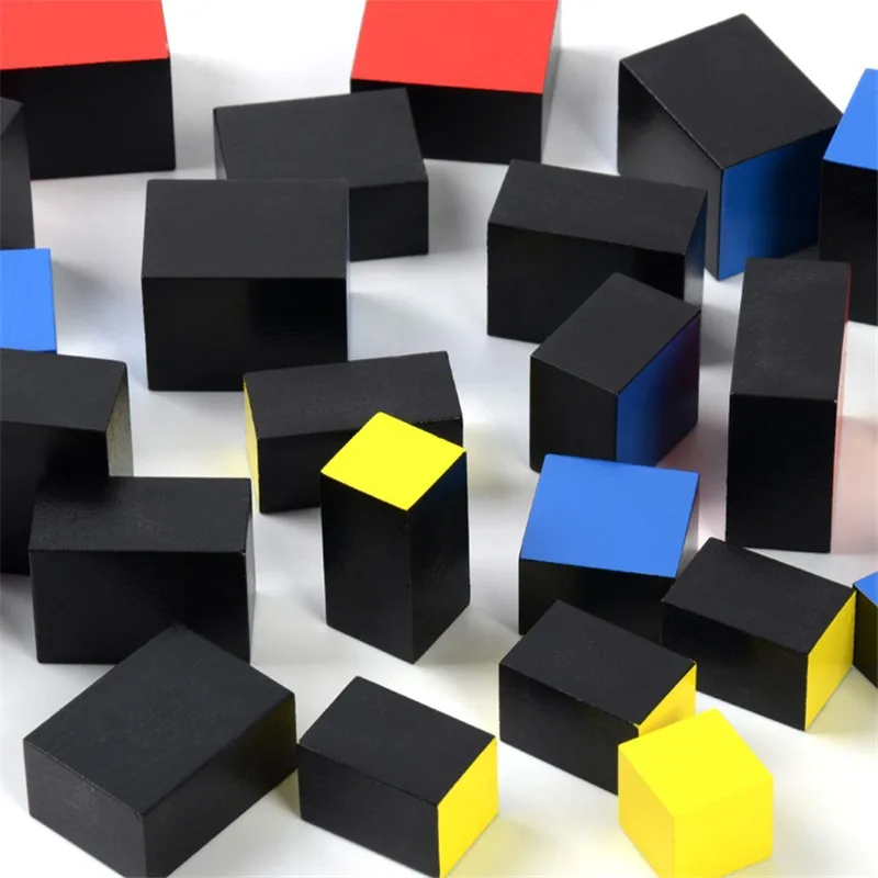 Детская игрушка Монтессори триномиальный куб Математика для раннего детского образования Дошкольное Обучение Обучающие игрушки отличный подарок