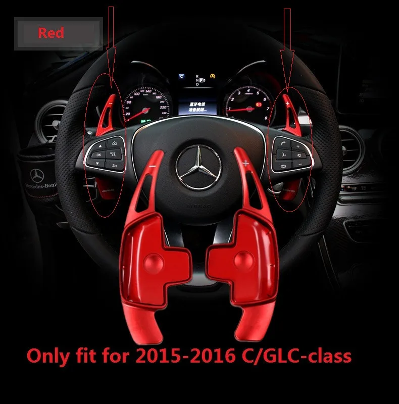 car-styling accessori in lega di alluminio Key hole Trim adesivi per Glc classe C W205/ C180/ C200/ 2015/ 2016