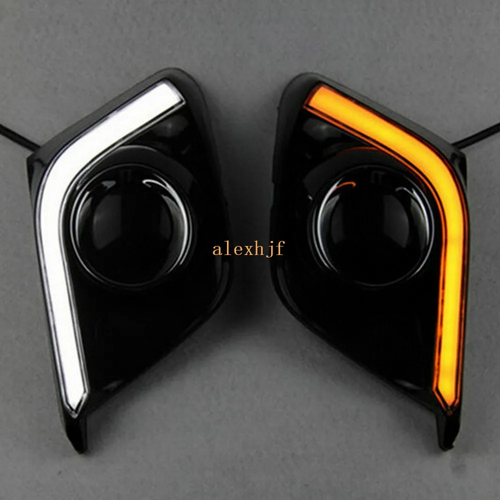 July King LED Light Guide Daytime Running Lights Case for Mazda 3 Axela 2014~2016, LED Front Bumper DRL With Yellow Turn Signals July King LED Light Guide Daytime Running Lights Case for Mazda 3 Axela 2014~2016, LED Front Bumper DRL With Yellow Turn Signals