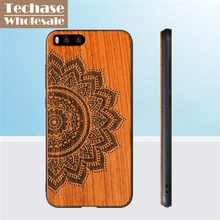 10 шт./лот techase ТПУ+ деревянный Дизайн Телефонные чехлы для Xiaomi 6 Новинка года защитный для xiomi mi6 натурального дерева чехлы для мангала