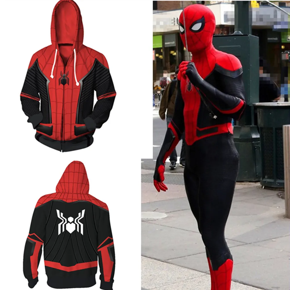 Spider Man: Far From Home Cosplay Costume Spider 3D