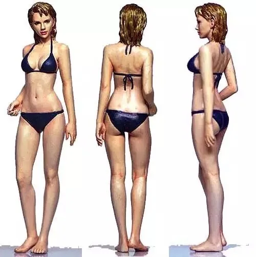 

GK 1:35 Beach Sexy Girl Garage resin Figure