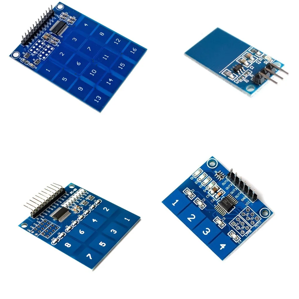 

TTP223 / TTP224 / TTP226 / TTP229 Switch Touch Sensor Digital 1 / 4 / 8 / 16 channel Touch Capacitive Module